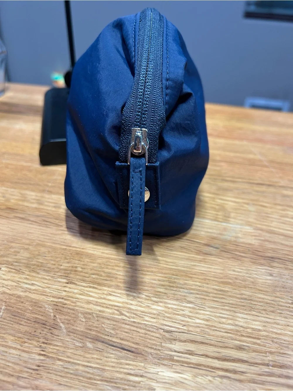 Athleta Navy Cosmetic Pouch